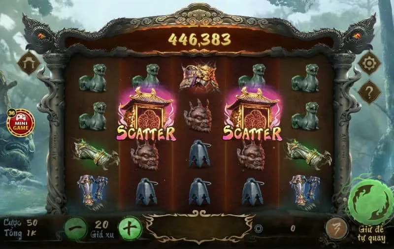 Giao diện ứng dụng di động JB88 chơi slot